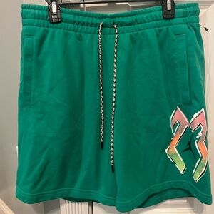 Air Jordan Men’s Green Shorts